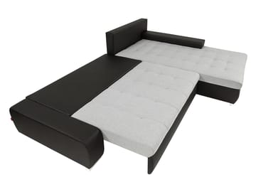 Cerys Sovesofa med sjeselong 4-seter - Grå - Møbler - Sofaer - Sovesofaer