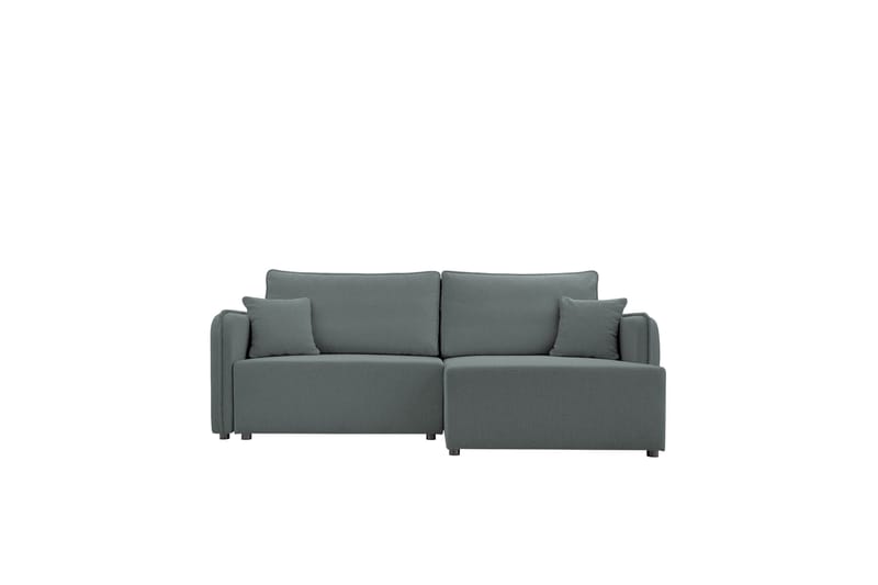 Chandru Sovesofa med Sjeselong 3-seter - Grå - Møbler - Sofaer - Sovesofaer