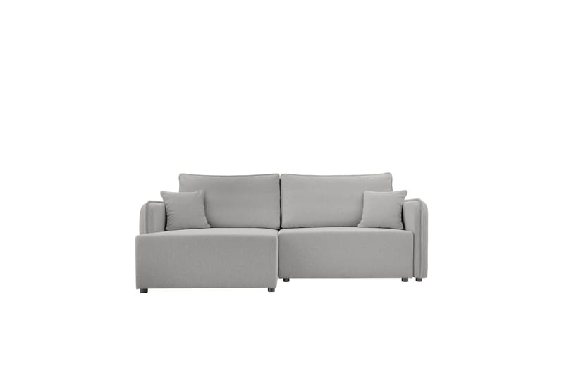 Chandru Sovesofa med Sjeselong 3-seter - Grå - Møbler - Sofaer - Sovesofaer