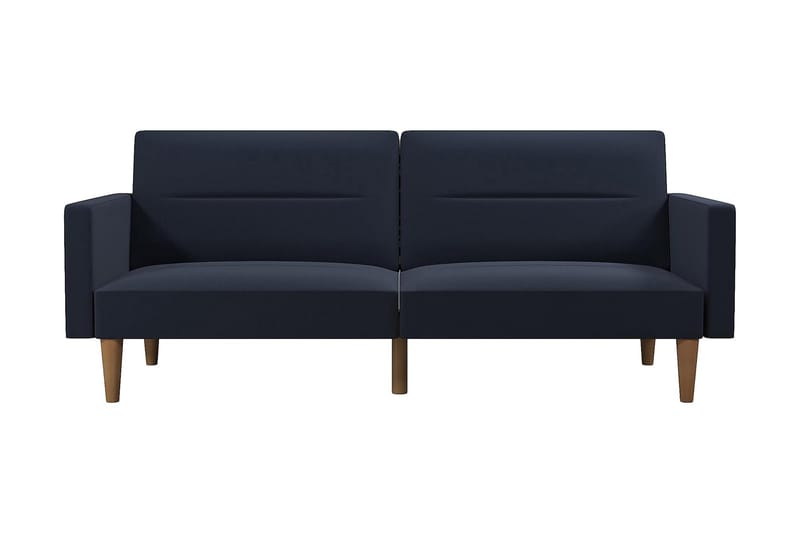 CHannel Tufted 2-seters Sovesofa Marineblå - Dorel Home - Møbler - Sofaer - Sovesofaer