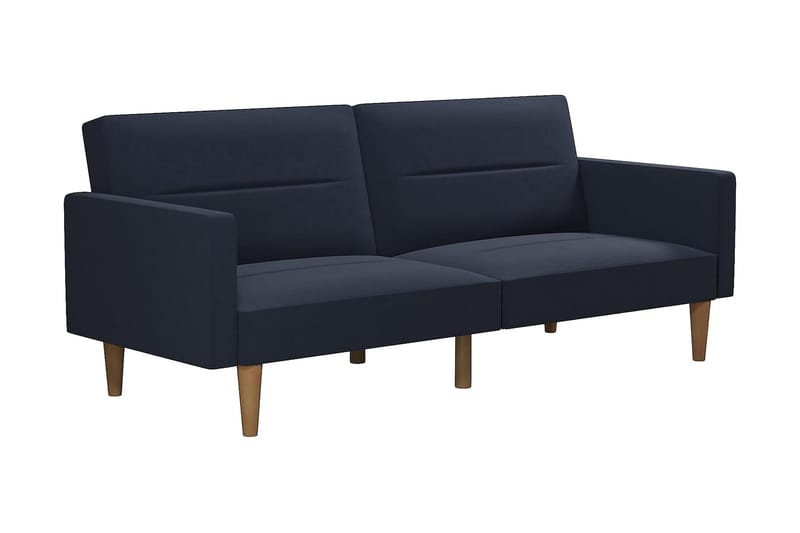 CHannel Tufted 2-seters Sovesofa Marineblå - Dorel Home - Sovesofaer - 2 seters sovesofa