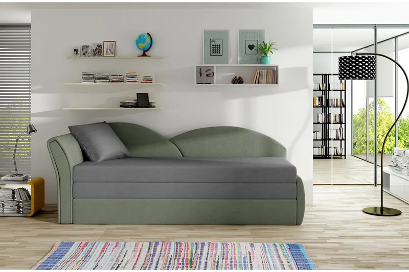 Chasidi Sovesofa, Grå/Grønn