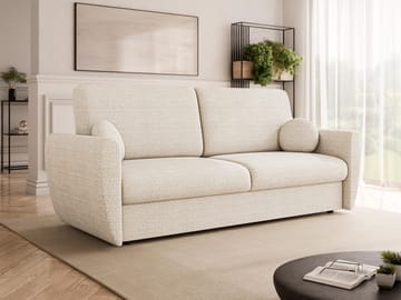 Chavez 3-seters sovesofa - Beige - Møbler - Sofaer - Sovesofaer