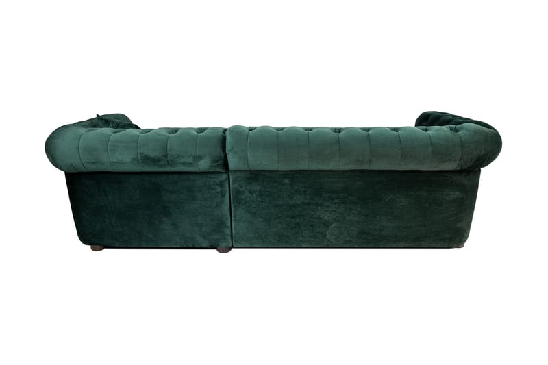 Chesterfield Deluxe Sovesofa 2-seters med Sjeselong - Møbler - Sofaer - Sovesofaer