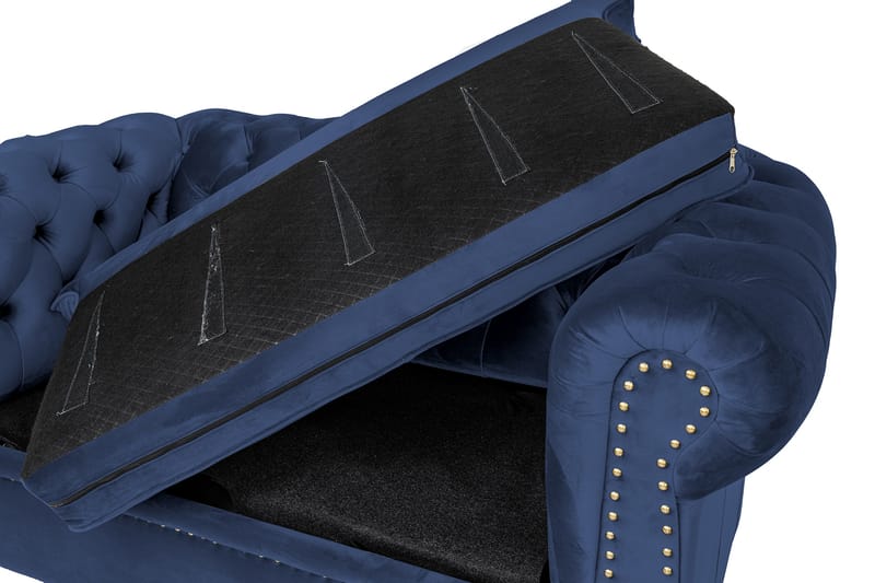Chesterfield Deluxe Sovesofa 2-seters - Møbler - Sofaer - Sovesofaer