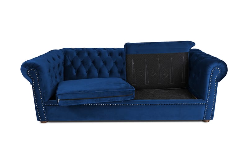 Chesterfield Deluxe Sovesofa 3-seters - Sovesofaer - 3 seters sovesofa