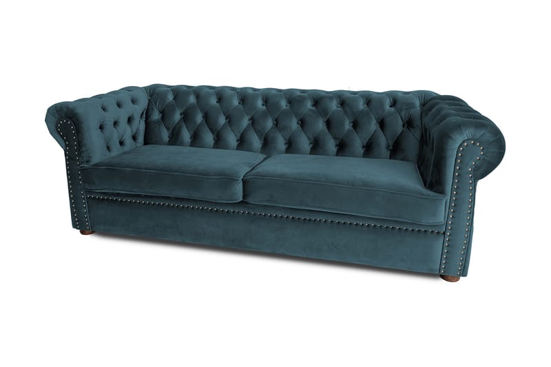 Chesterfield Deluxe Sovesofa 3-seters - Sovesofaer - 3 seters sovesofa