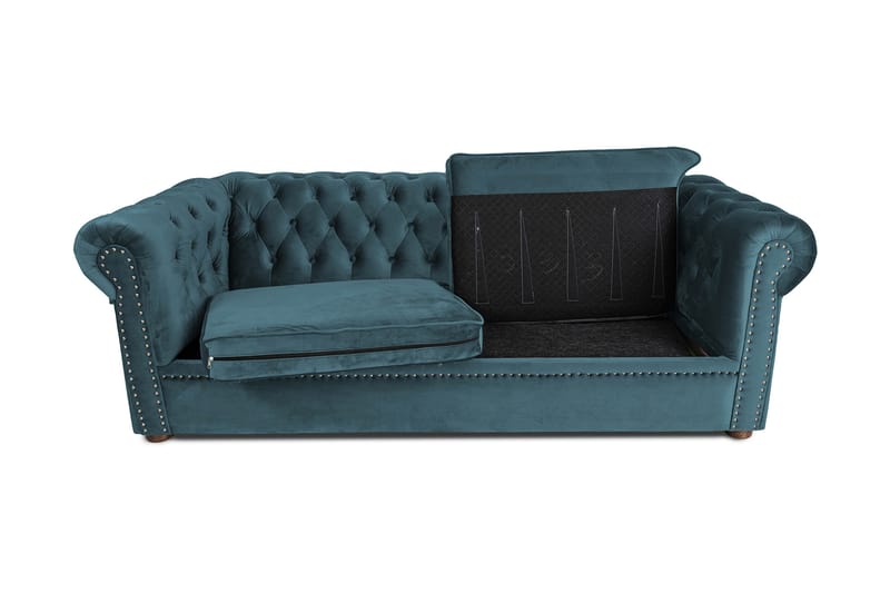 Chesterfield Deluxe Sovesofa 3-seters - Sovesofaer - 3 seters sovesofa