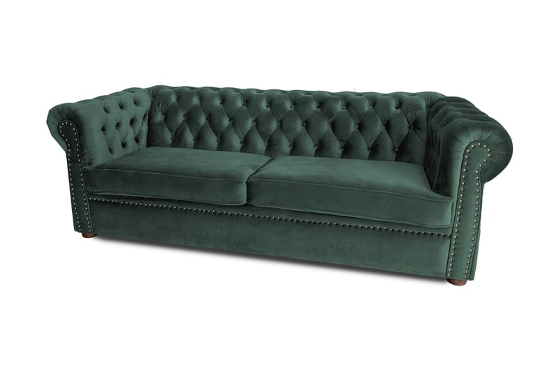 Chesterfield Deluxe Sovesofa 3-seters - Møbler - Sofaer - Sovesofaer