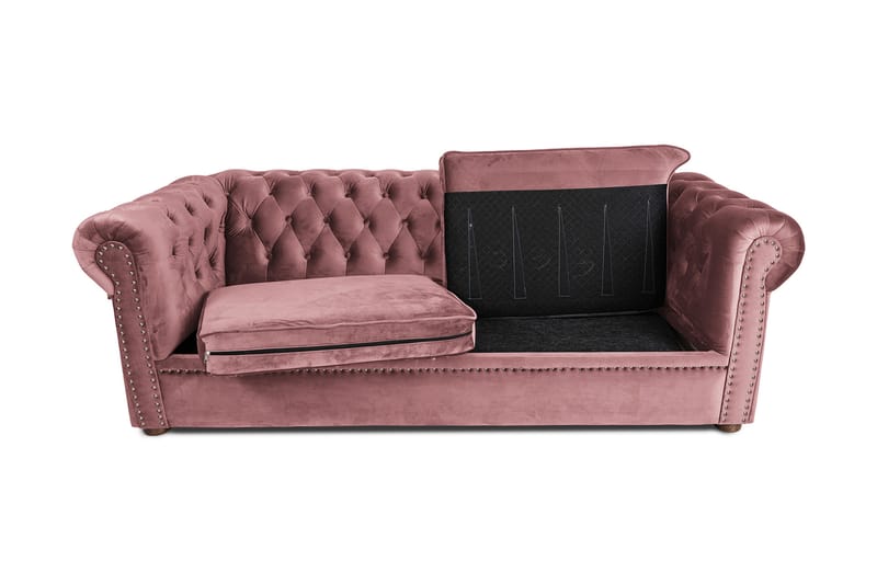 Chesterfield Deluxe Sovesofa 3-seters - Sovesofaer - 3 seters sovesofa