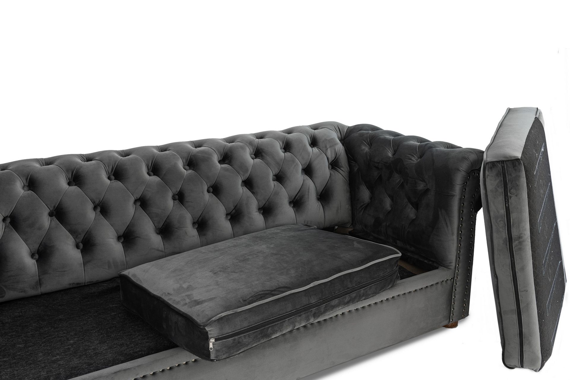 Chesterfield Deluxe Sovesofa 3-seters - Møbler - Sofaer - Sovesofaer