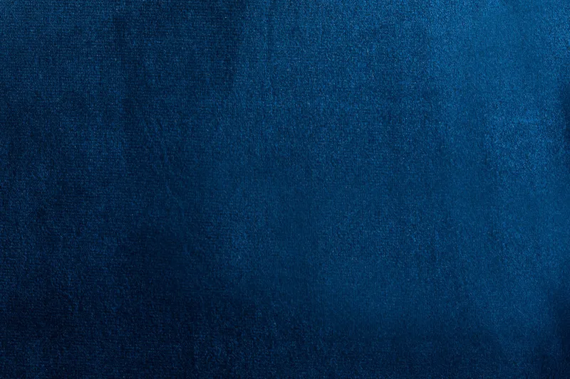 Chesterfield Lyx 3-seter Fløyelssofa – Dyp sofa - Blå - Møbler - Sofaer - Sovesofaer