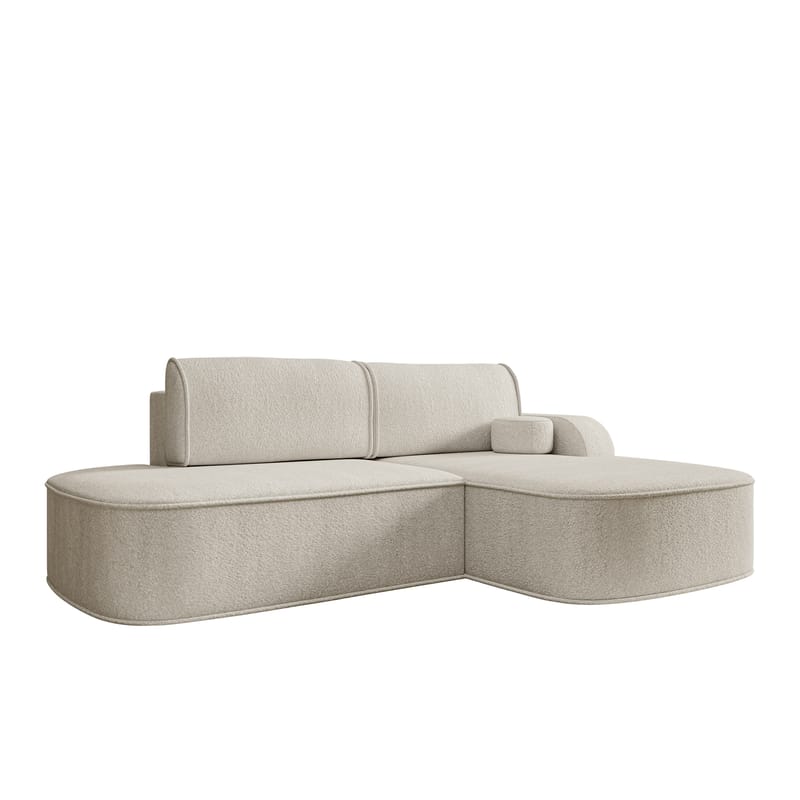 Cinrel Sovesofa med sjeselong 3-seter, Beige