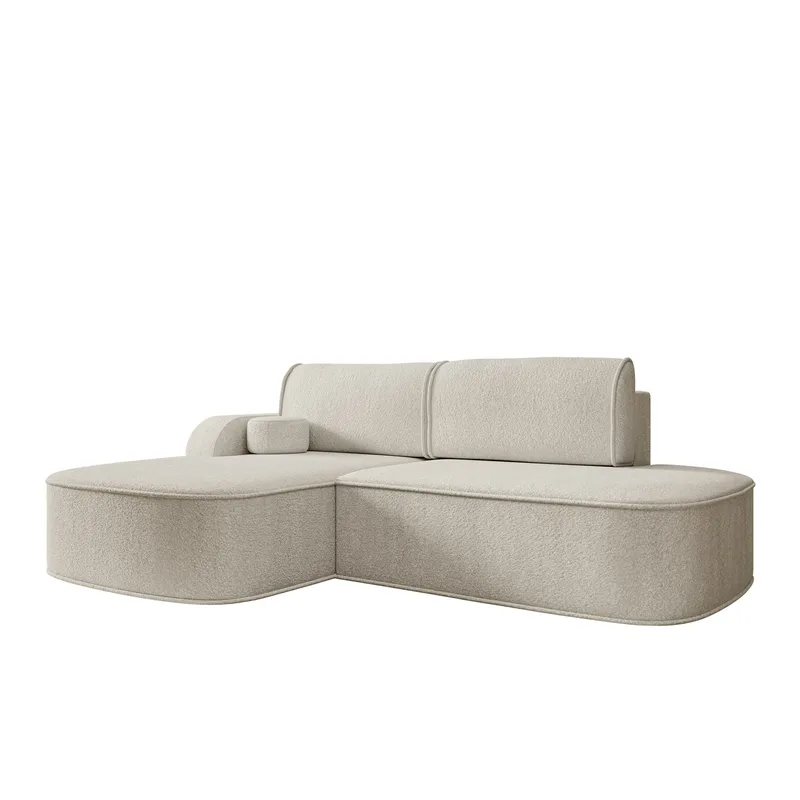 Cinrel Sovesofa med sjeselong 3-seter, Beige