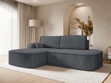 Cinrel Sovesofa med sjeselong 3-seter - Grå - Møbler - Sofaer - Sovesofaer