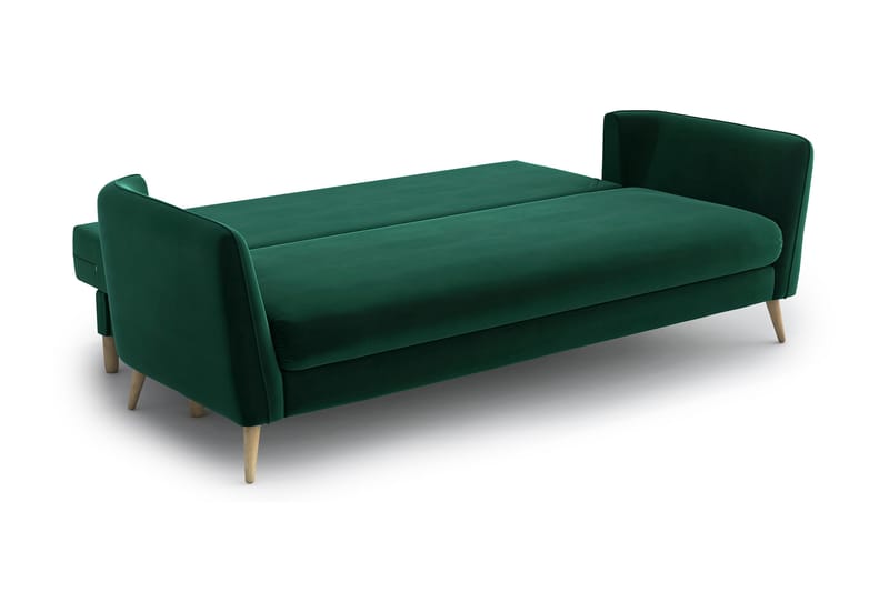 Claravik 3-seter Sovesofa - Grønn - Møbler - Sofaer - Sovesofaer