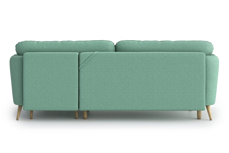 Claravik Sovesofa med Divan - Grønn - Møbler - Sofaer - Sovesofaer