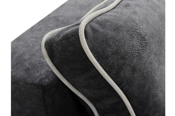 Clarina 3-seters Sovesofa 143x200 cm med Oppbevaring i Fløyel - Grønn - Møbler - Sofaer - Sovesofaer