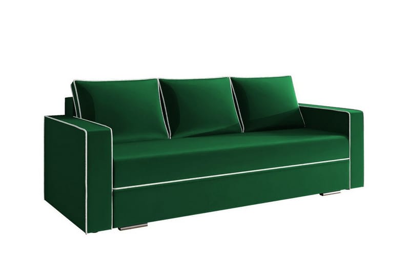 Clarina 3-seters Sovesofa - Hvid - Møbler - Sofaer - Sovesofaer