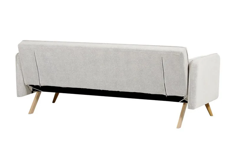 Clem Sovesofa 3-seter - Grå/Lyst tre - Møbler - Sofaer - Sovesofaer