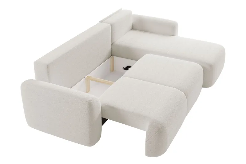 Corfu Sovesofa Med 3-Seters Divan - Møbler - Sofaer - Sovesofaer