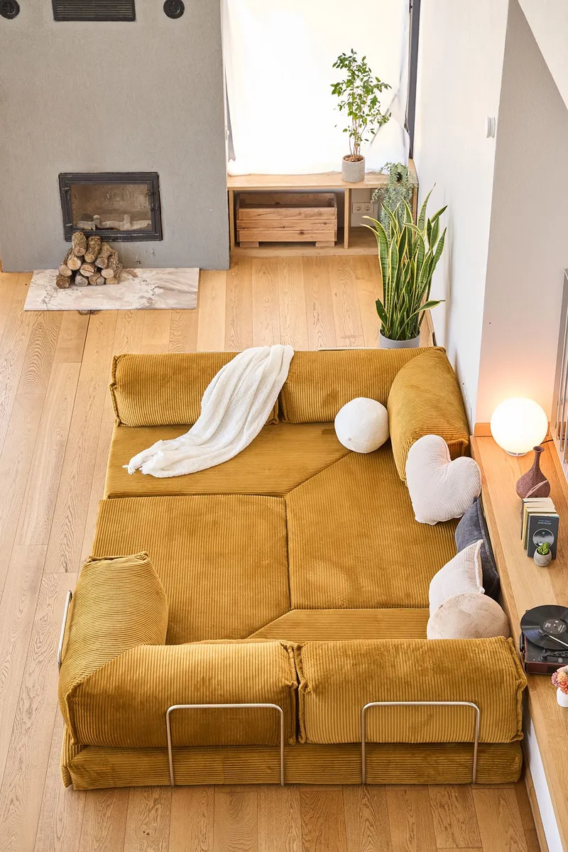 Corner Sofa-Bed Atelier Del Sofa - Møbler - Sofaer - Sovesofaer