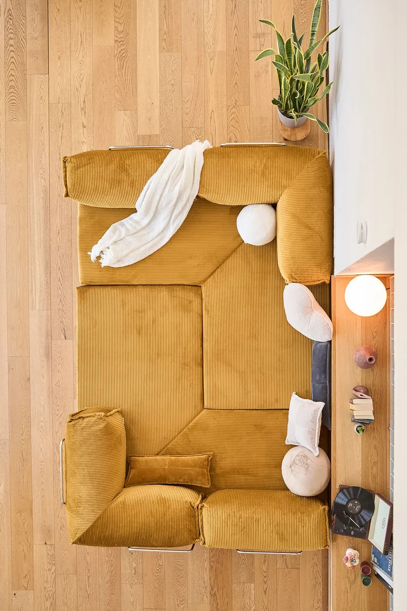 Corner Sofa-Bed Atelier Del Sofa - Møbler - Sofaer - Sovesofaer