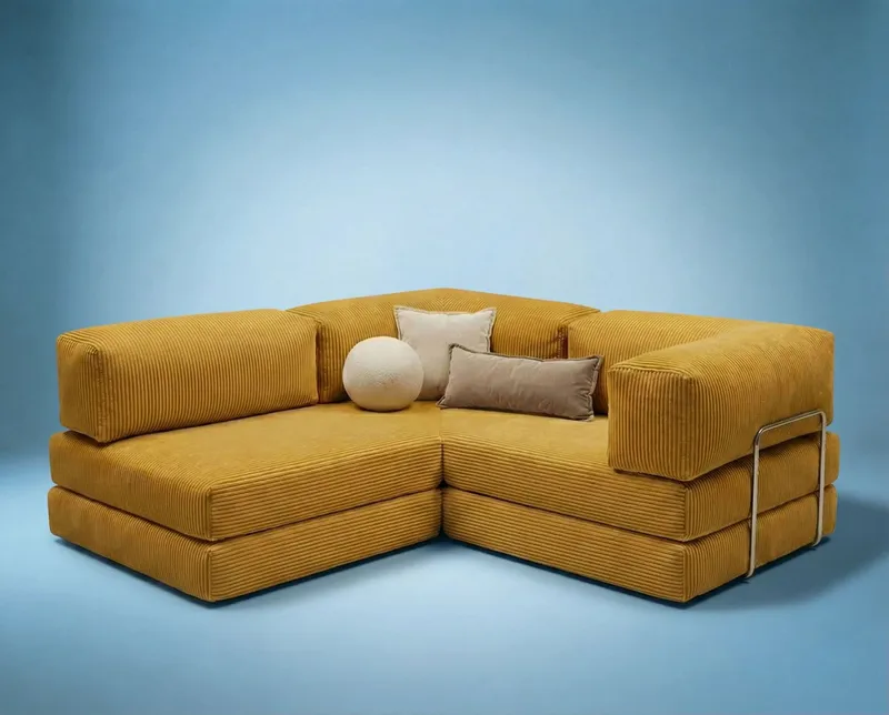 Corner Sofa-Bed Atelier Del Sofa - Møbler - Sofaer - Sovesofaer