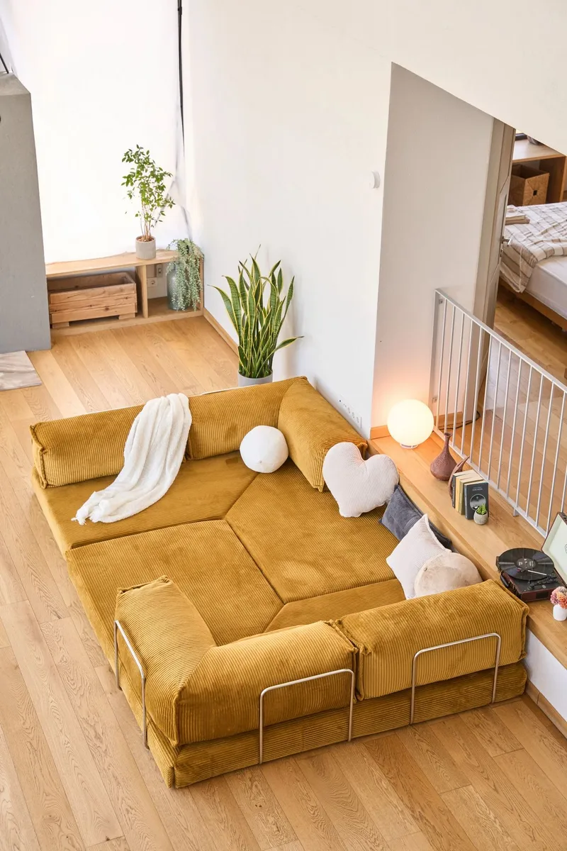 Corner Sofa-Bed Atelier Del Sofa - Møbler - Sofaer - Sovesofaer