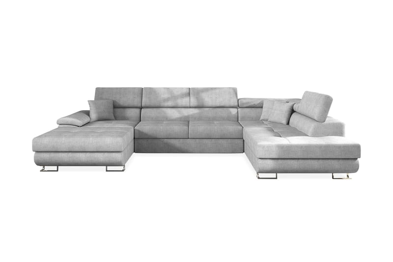 Cotere Hjørnesofa Høyre - Grå - Møbler - Sofaer - Sovesofaer