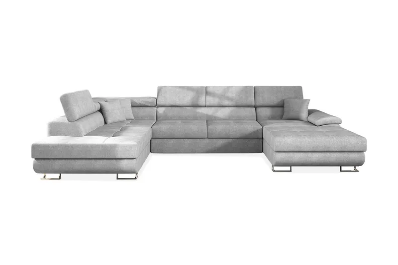 Cotere Hjørnesofa Venstre - Grå - Møbler - Sofaer - Sovesofaer