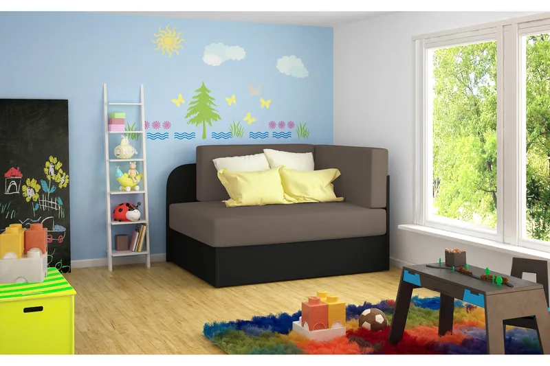 Crenviz Sovesofa, Blå/Grå