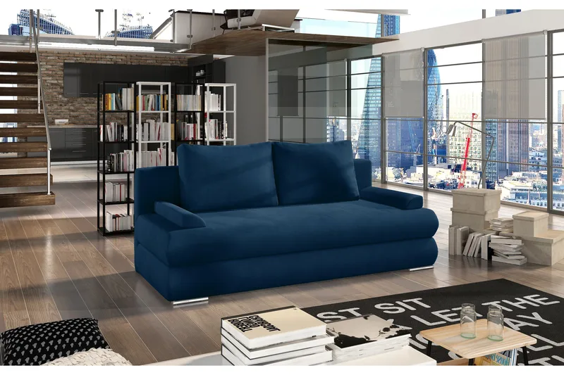 Crespos 2-seter Sovesofa, Blå