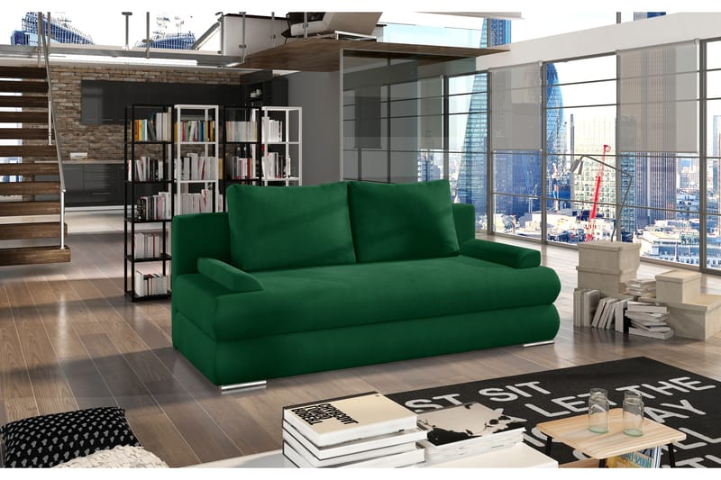 Crespos 2-seter Sovesofa - Grønn - Møbler - Sofaer - Sovesofaer