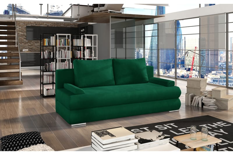 Crespos 2-seter Sovesofa - Grønn - Møbler - Sofaer - Sovesofaer