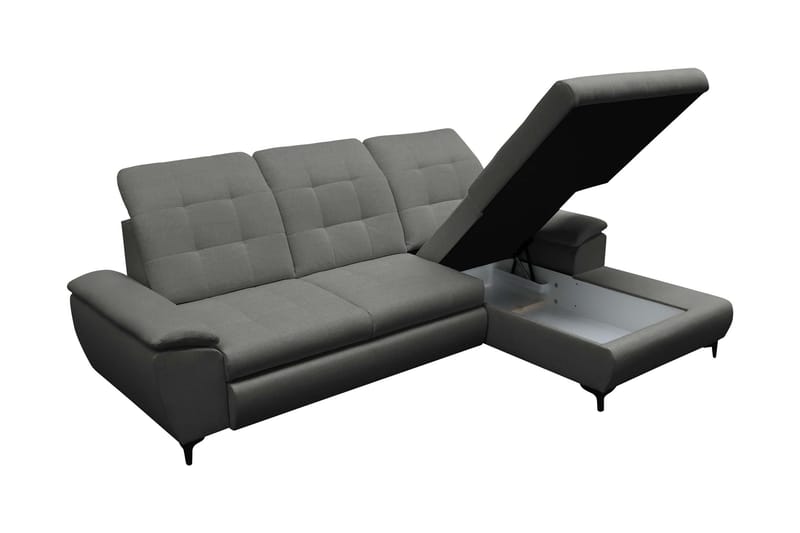 Crystalina Sovesofa med Sjeselong 3-seter - Beige - Møbler - Sofaer - Sovesofaer