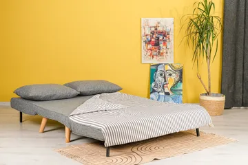 Daigo Sovesofa 2-seter - Lys grå - Møbler - Sofaer - Sovesofaer