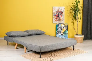 Daigo Sovesofa 2-seter - Lys grå - Møbler - Sofaer - Sovesofaer