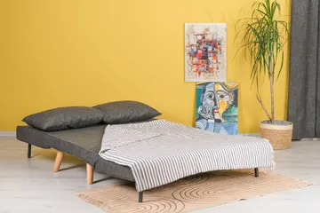 Daigo Sovesofa 2-seter - Mørkegrå - Møbler - Sofaer - Sovesofaer