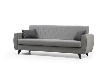 Dalima Sovesofa 3-seter - Lys grå - Møbler - Sofaer - Sovesofaer