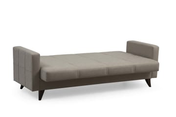 Darcia 3-seters Sovesofa 75x183 cm med Oppbevaring i Stoff - Beige - Møbler - Sofaer - Sovesofaer