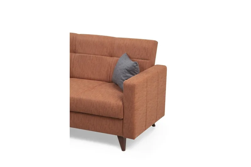 Darcia Sovesofa 2-seter - Rød - Møbler - Sofaer - Sovesofaer