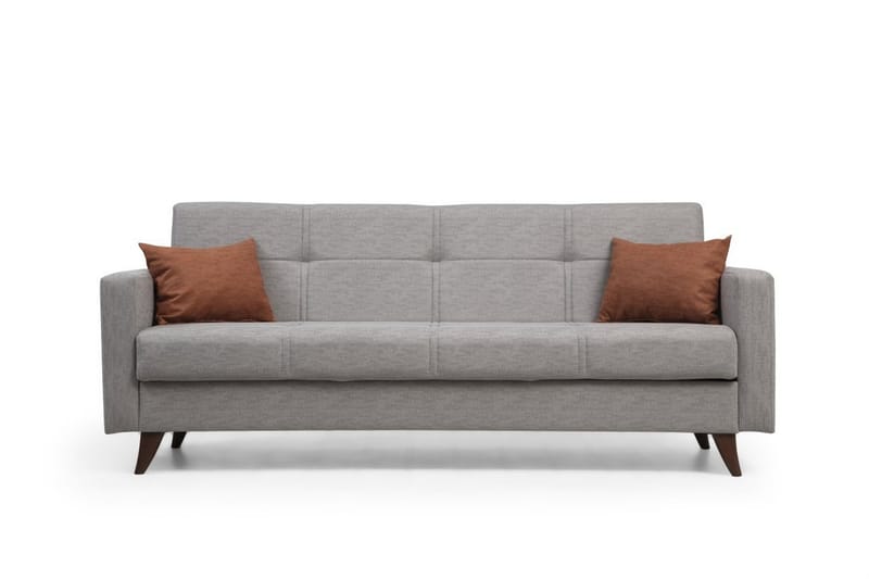 Darcia Sovesofa 3-seter - Lys grå - Møbler - Sofaer - Sovesofaer