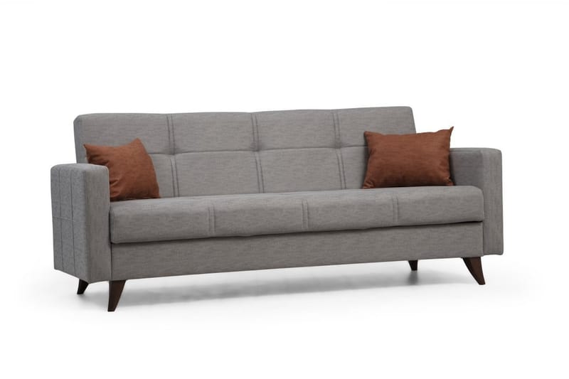 Darcia Sovesofa 3-seter - Lys grå - Møbler - Sofaer - Sovesofaer