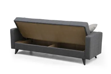 Darcia Sovesofa 3-seter - Mørkegrå - Møbler - Sofaer - Sovesofaer