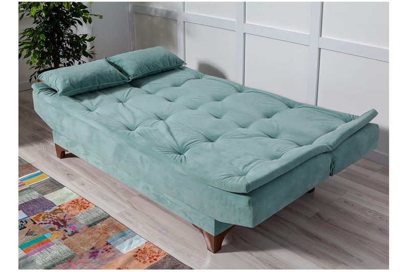 Defiglio 3-seter Sovesofa - Grønn - Møbler - Sofaer - Sovesofaer