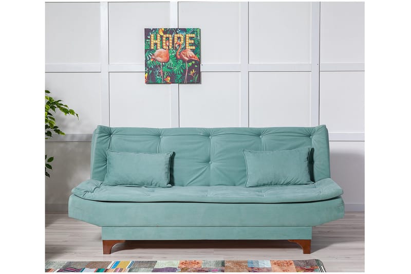 Defiglio 3-seter Sovesofa - Grønn - Møbler - Sofaer - Sovesofaer