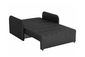 Denegal 2-seter Uttrekkbar Sovesofa 112x192 cm med Oppbevaring i Stoff - Konjakk - Møbler - Sofaer - Sovesofaer