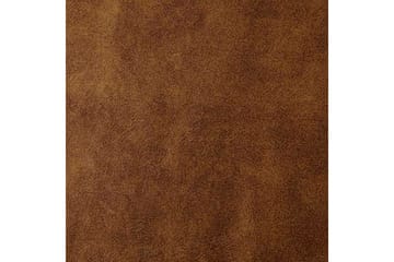 Denegal 2-seter Uttrekkbar Sovesofa 112x192 cm med Oppbevaring i Stoff - Konjakk - Møbler - Sofaer - Sovesofaer