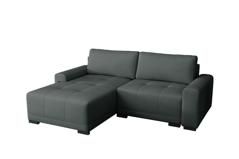 Denegal 2-seters Hjørnesovesofa - Mørkegrå/Mørkeblå - Møbler - Sofaer - Sovesofaer